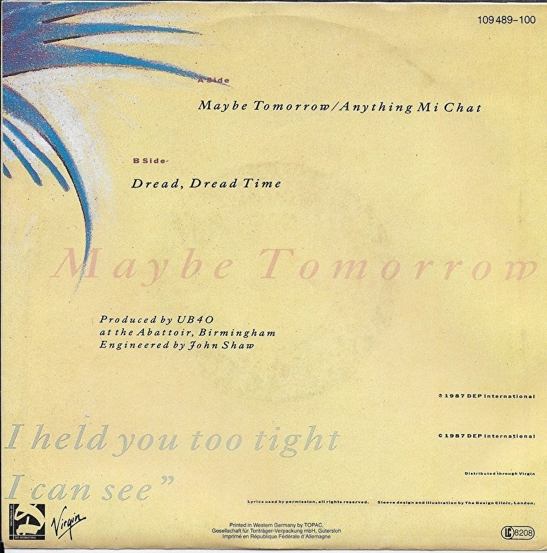 UB 40 - Maybe tomorrow
