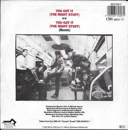 New Kids On The Block - You got it (the right stuff)