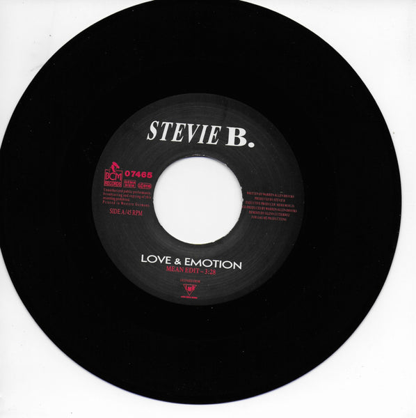 Stevie B. - Love & emotion