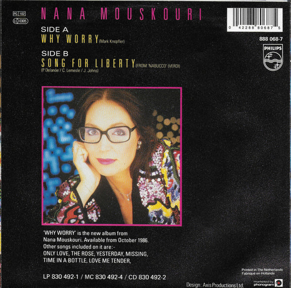 Nana Mouskouri - Why worry