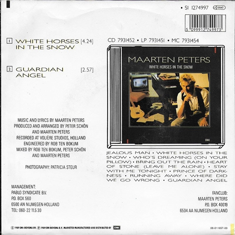 Maarten Peters - White horses in the snow