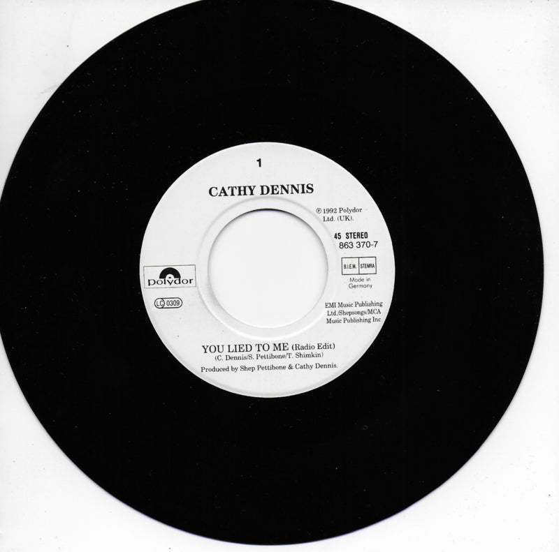 Cathy Dennis - You lied to me