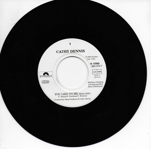 Cathy Dennis - You lied to me