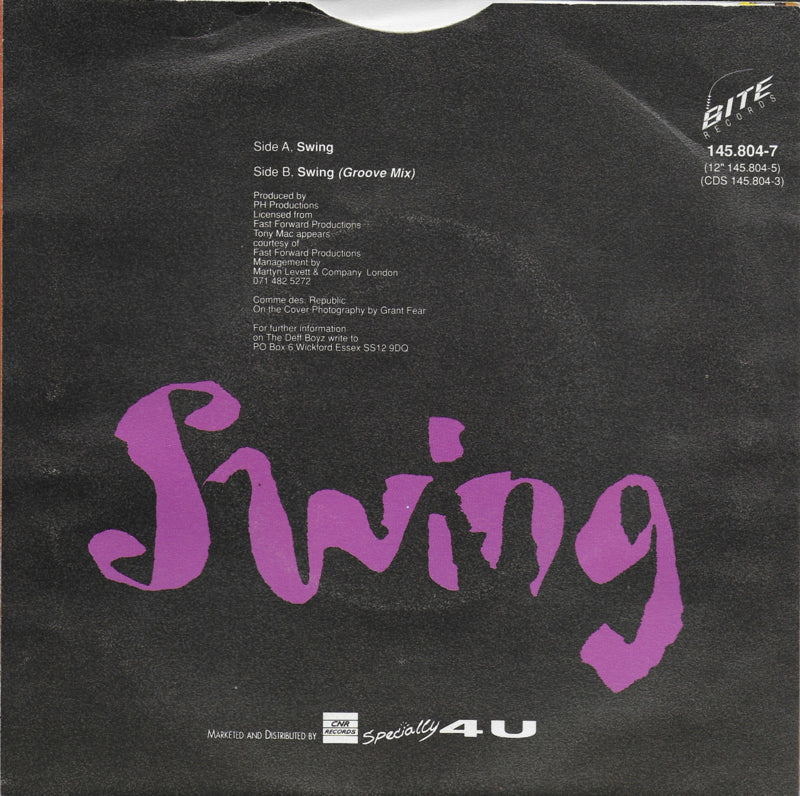 Deff Boyz feat. Tony Mac - Swing