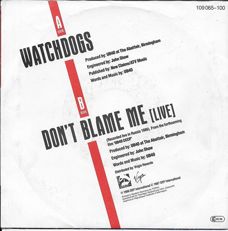 UB 40 - Watchdogs