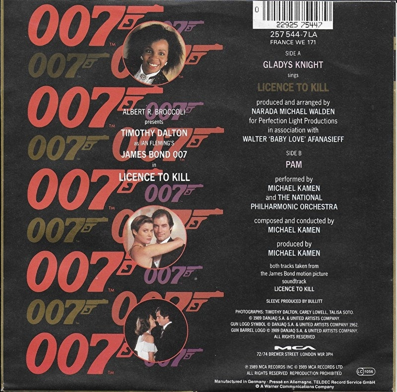 Gladys Knight - Licence to kill