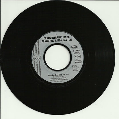 Beats International - Dub be good to me