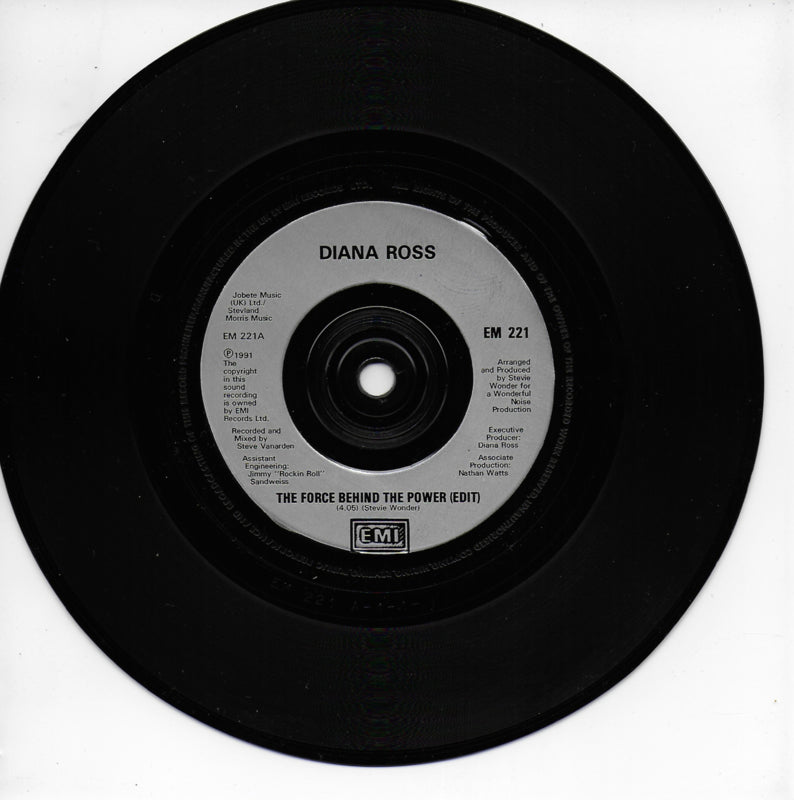Diana Ross - The force behind the power / Supremes medley (Engelse uitgave)