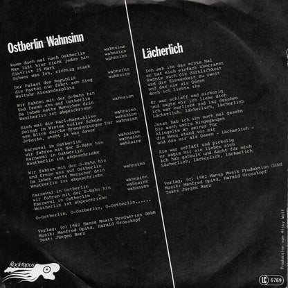 Lilli Berlin - Ostberlin-Wahnsinn
