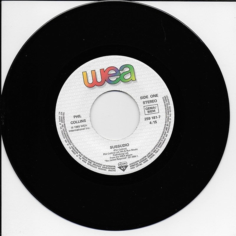 Phil Collins - Sussudio