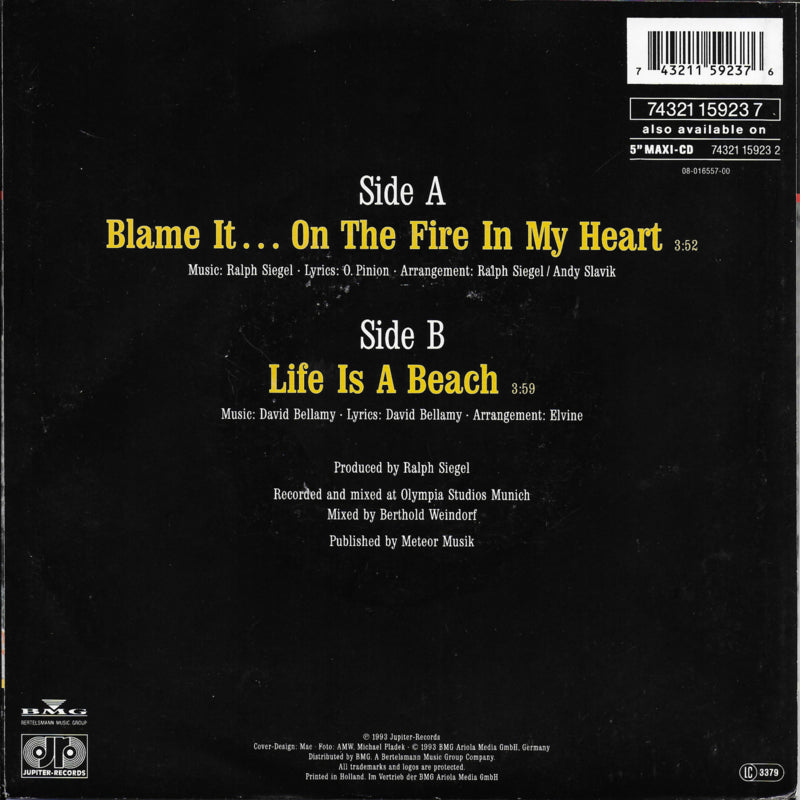 Bellamy Brothers - Blame it...on the fire in my heart
