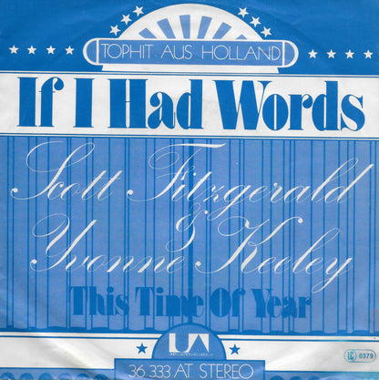 Scott Fitzgerald & Yvonne Keeley - If i had words (Duitse uitgave)
