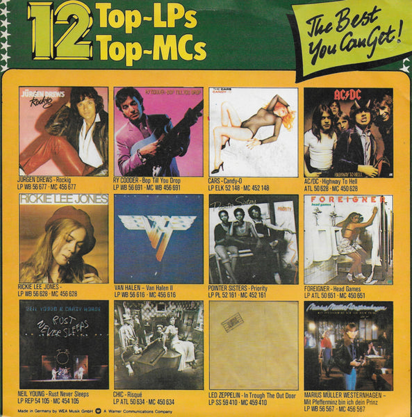 Bette Midler - My knight in black leather (Duitse uitgave)