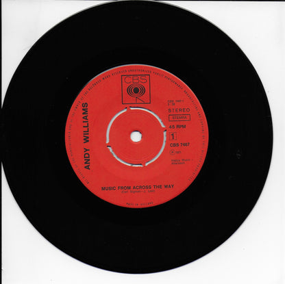 Andy Williams - Music from across the way