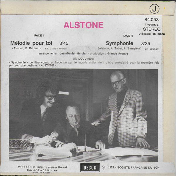 Alstone - Melodie pour toi