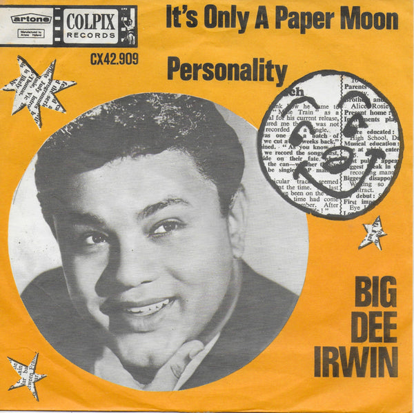 Big Dee Irwin - It's only a paper moon