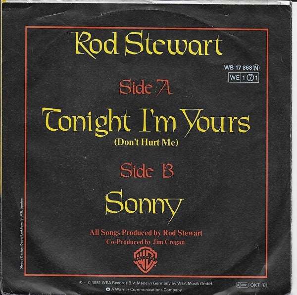 Rod Stewart - Tonight i'm yours (don't hurt me)