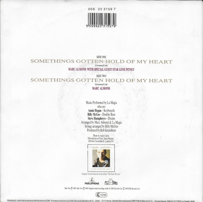 Marc Almond ft. Gene Pitney - Somethings gotten hold of my heart