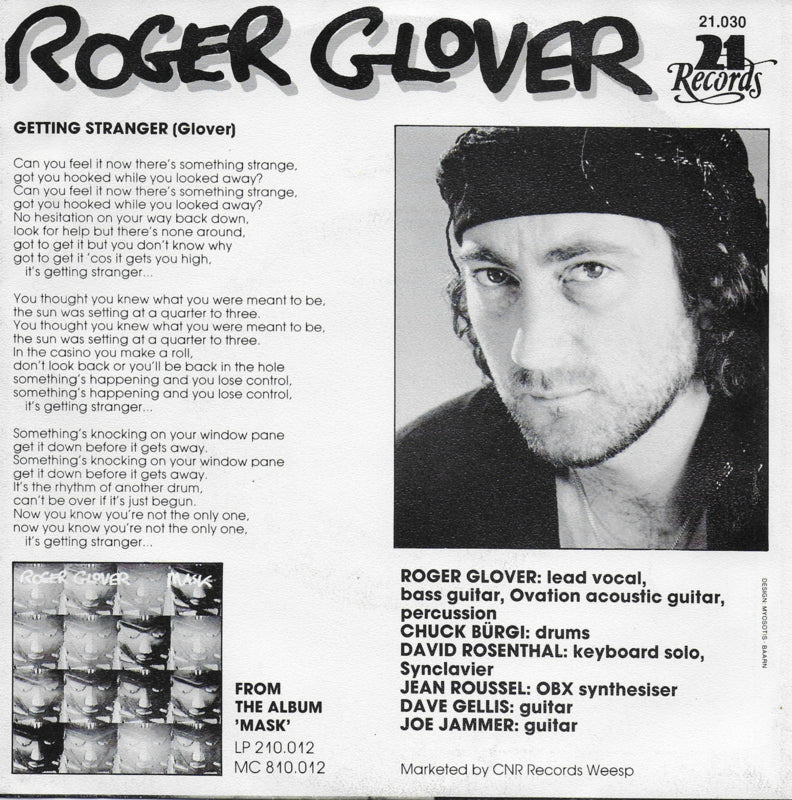 Roger Glover - Getting stranger