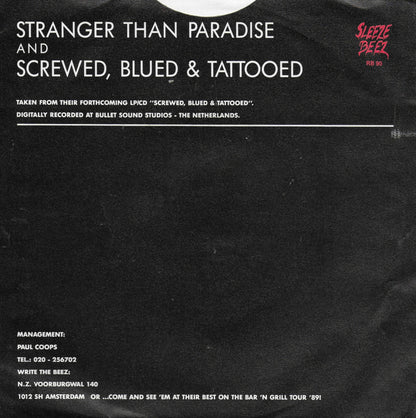 Sleeze Beez - Stranger than paradise