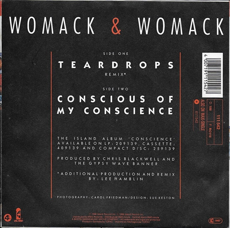 Womack & Womack - Teardrops