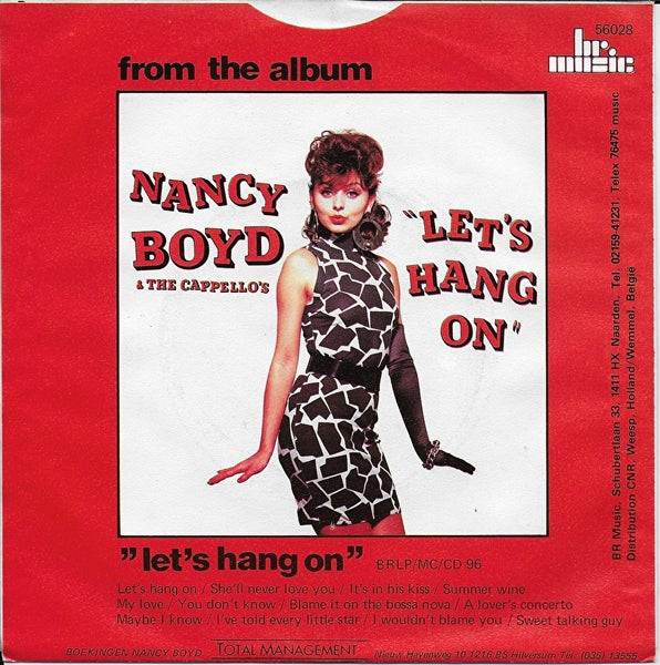 Nancy Boyd & The Cappello's - Let's hang on