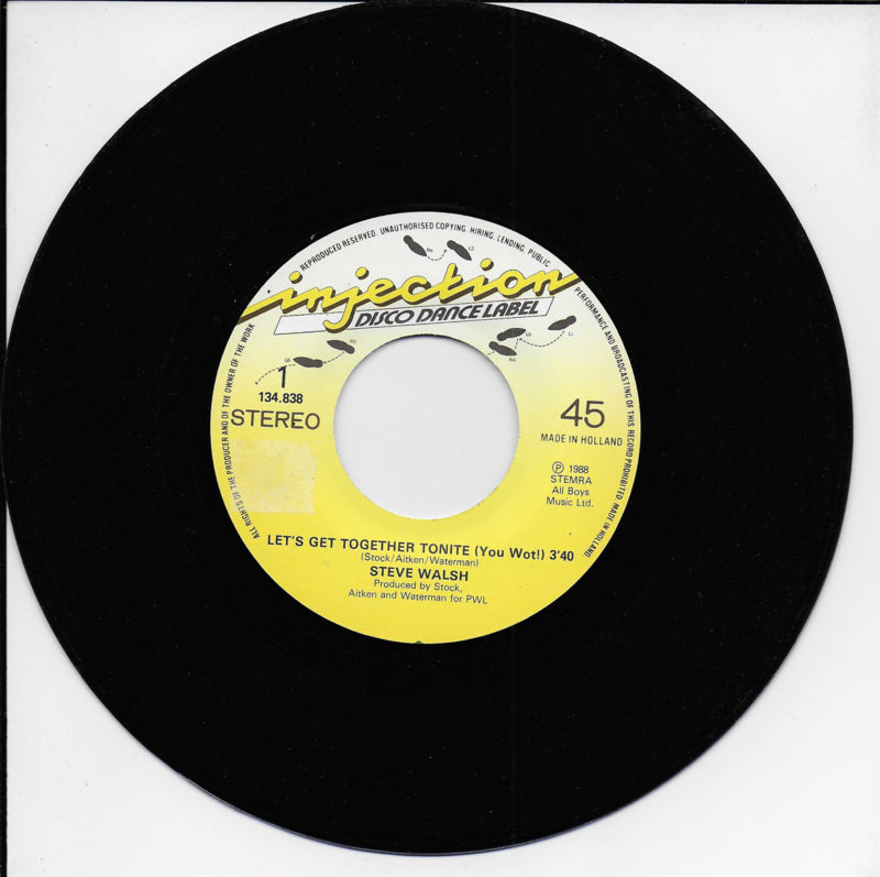 Steve Walsh - Let's get together tonite