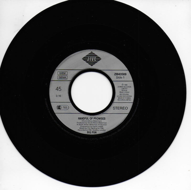 Big Fun - Handful of promises