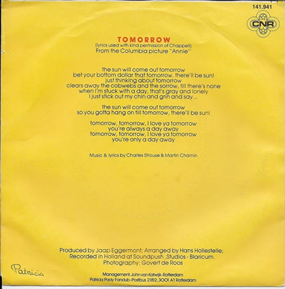 Patricia Paay - Tomorrow