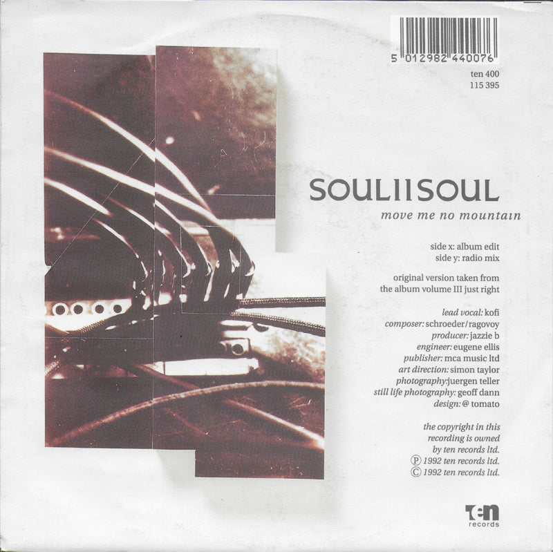 Soul II Soul - Move me no mountain