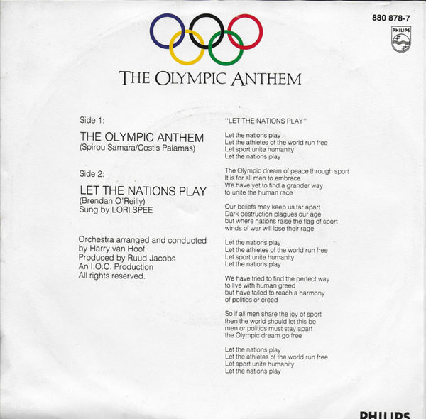 Olympic Anthem - The Olympic anthem