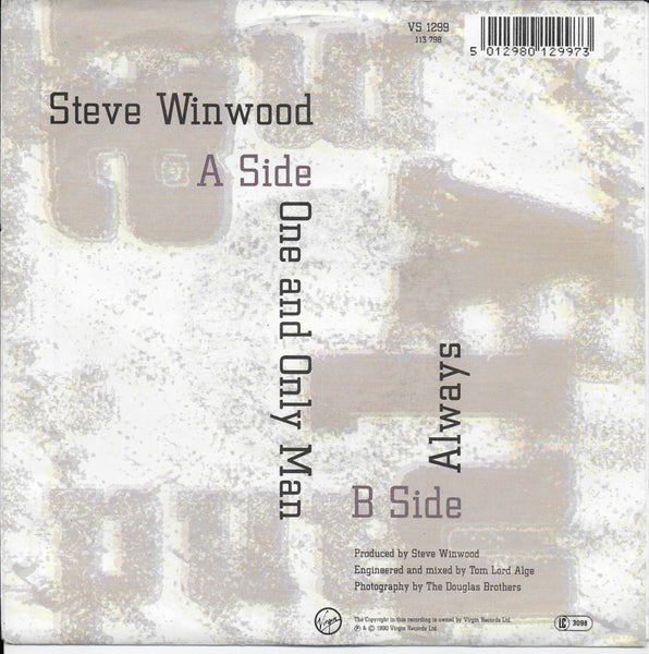 Steve Winwood - One and only man