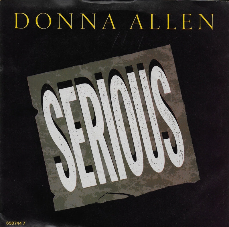 Donna Allen - Serious (Engelse uitgave)