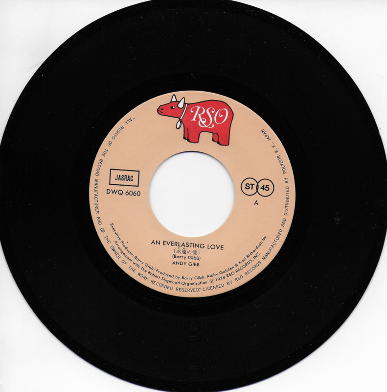 Andy Gibb - An everlasting love (Japanse uitgave)