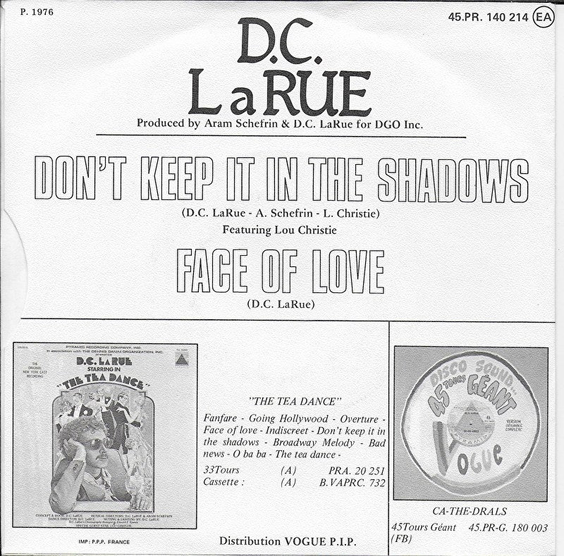 D.C. LaRue - Face of love