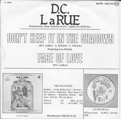 D.C. LaRue - Face of love