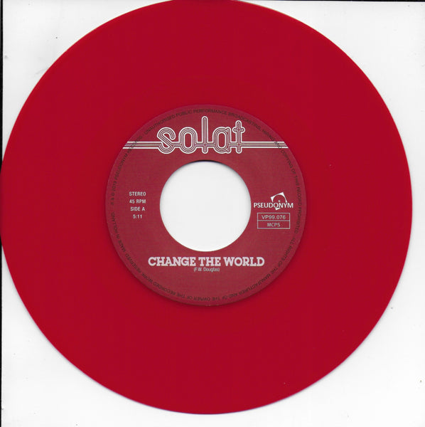 Solat - Change the world (Limited edition, rood vinyl)