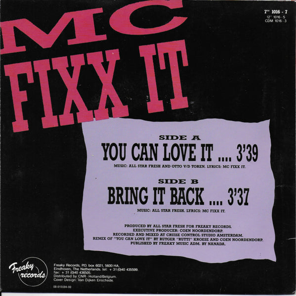 MC Fixx It - You can love it