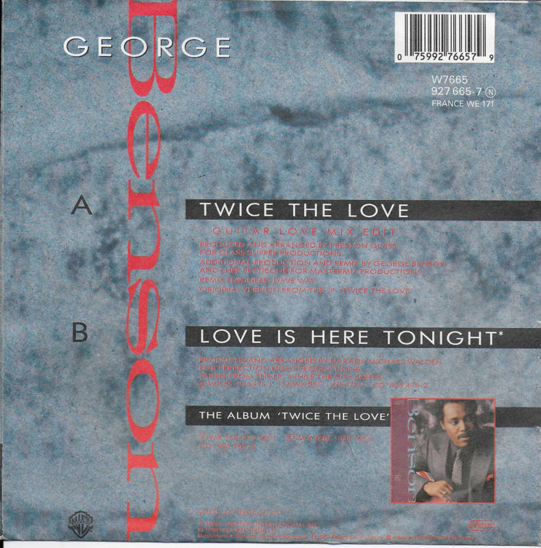 George Benson - Twice the love