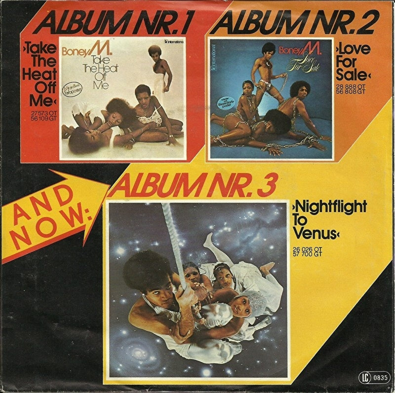 Boney M - Rivers of Babylon (Duitse uitgave)