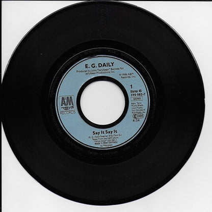 E.G. Daily - Say it say it