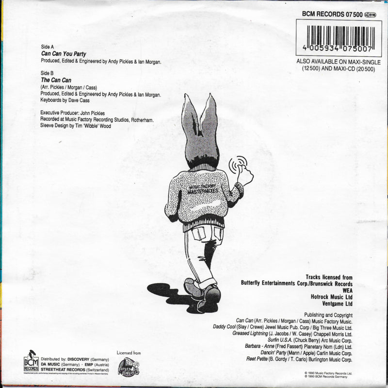 Jive Bunny and the Mastermixers - Can can you party
