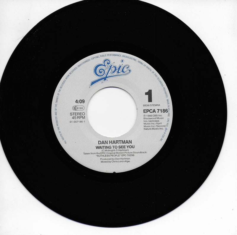 Dan Hartman - Waiting to see you