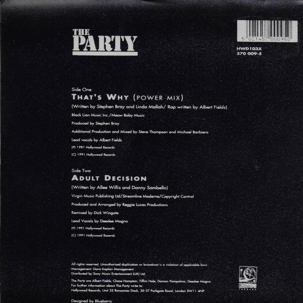 The Party - That's why