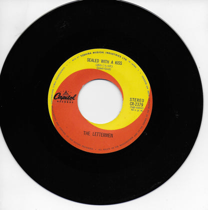Lettermen - Sealed with a kiss (Japanse uitgave)