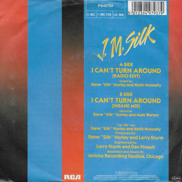 J.M. Silk - I can't turn around