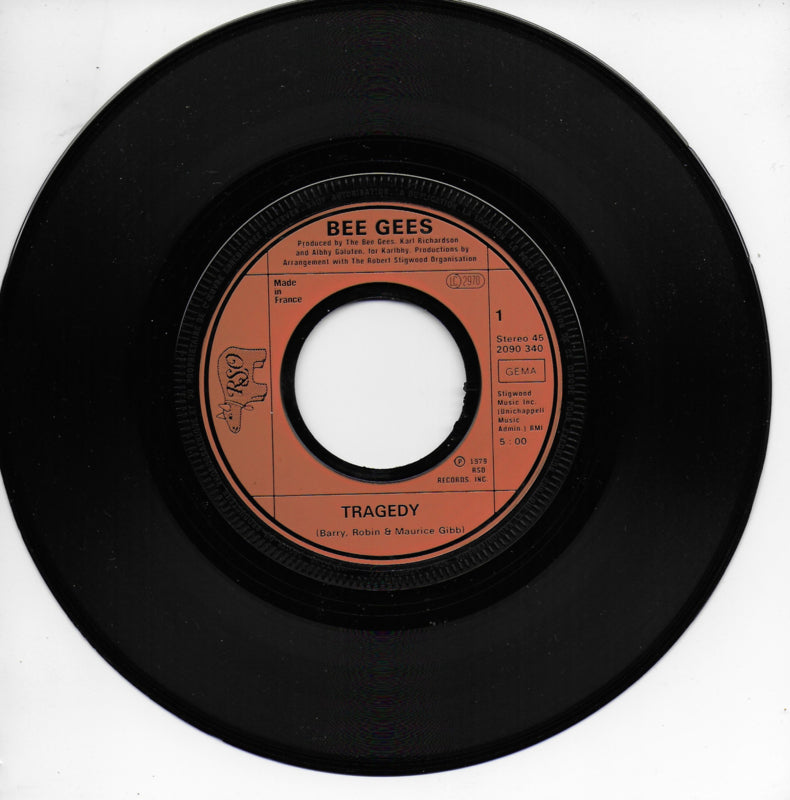 Bee Gees - Tragedy (Franse uitgave)