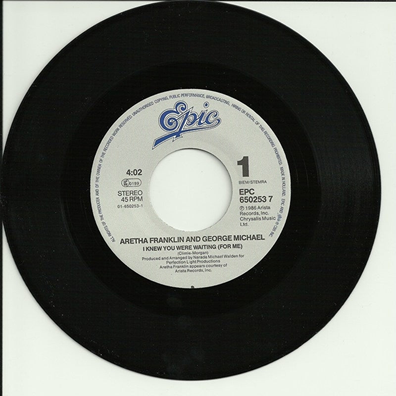 Aretha Franklin & George Michael - I knew you were waiting (for me)