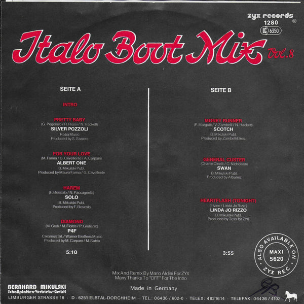 Various - Italo Boot Mix Vol. 8