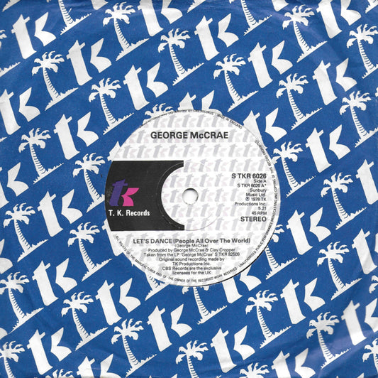 George McCrae - Let's dance (people all over the world) (Engelse uitgave)